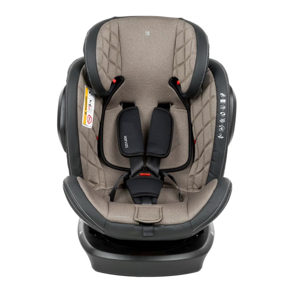 Kikka Boo Rotirajuća autosjedalica Stark 0-36kg Isofix, Beige slika 3