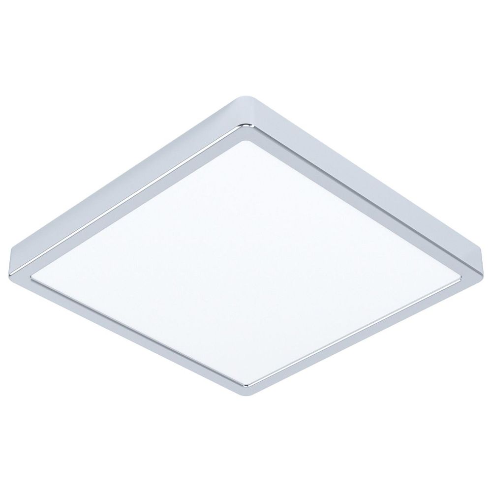 Eglo Fueva 5 nadgradna led, 20w, 2300lm, ip44, 285x285, bijela/krom/plastika  slika 12