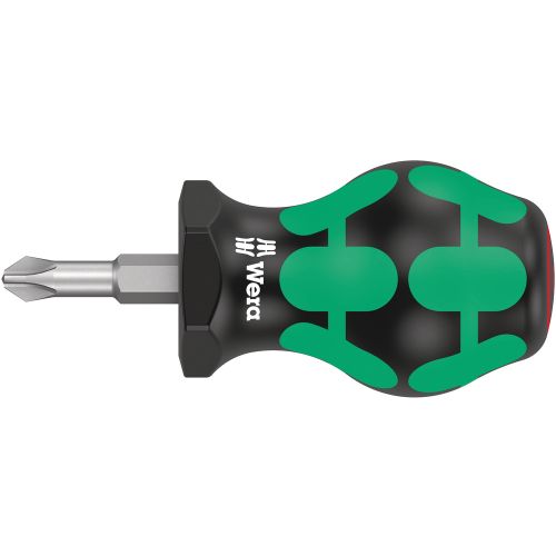 Wera 350 PH Stubby kratki odvijač, pH 2 x 25 mm, 05008851001 slika 1