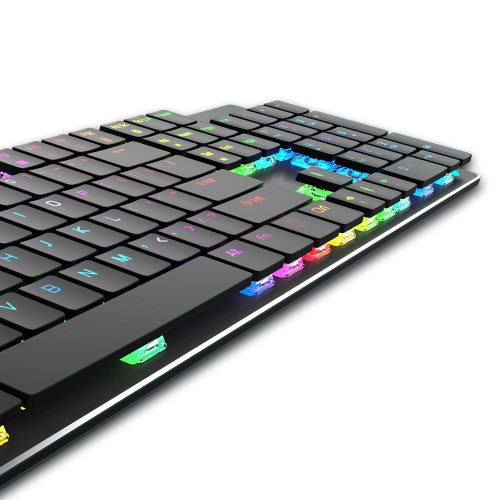 MEETION MK80 GEJMERSKA ULTRATANKA MEHANIČKA RGB Tastatura slika 7