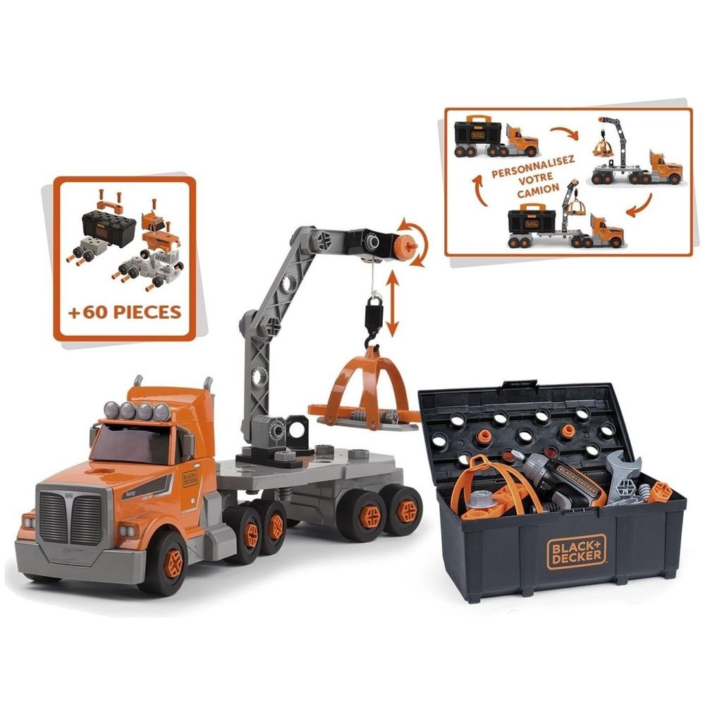 Smoby SM360941 Kamion Bricolo Black+Decker slika 2