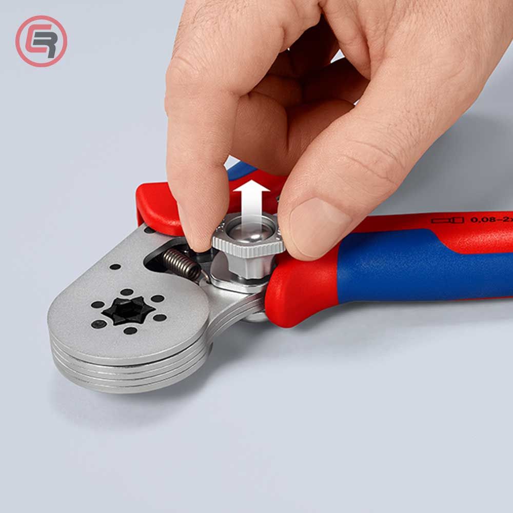 Knipex Kliješta Samopodešavajuća Za 6-Kutno Presanje Čahura 0,08-16 mm2 – 97 55 14 slika 4