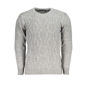 US GRAND POLO MEN'S GRAY SWEATER