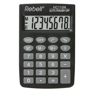 Kalkulator komercijalni Rebell HC108 black