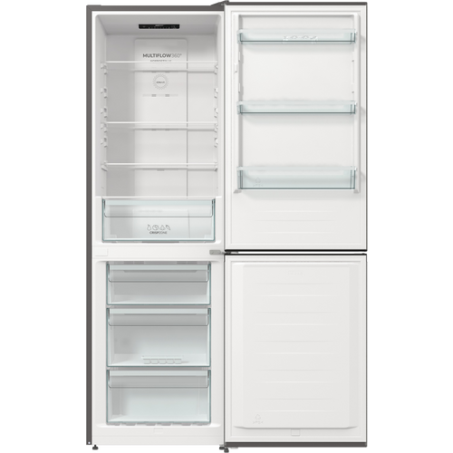 Gorenje NRKE62XL Kombinovani frižider, NoFrost, AdaptTech, Visina 185 cm, Širina 60 cm slika 7