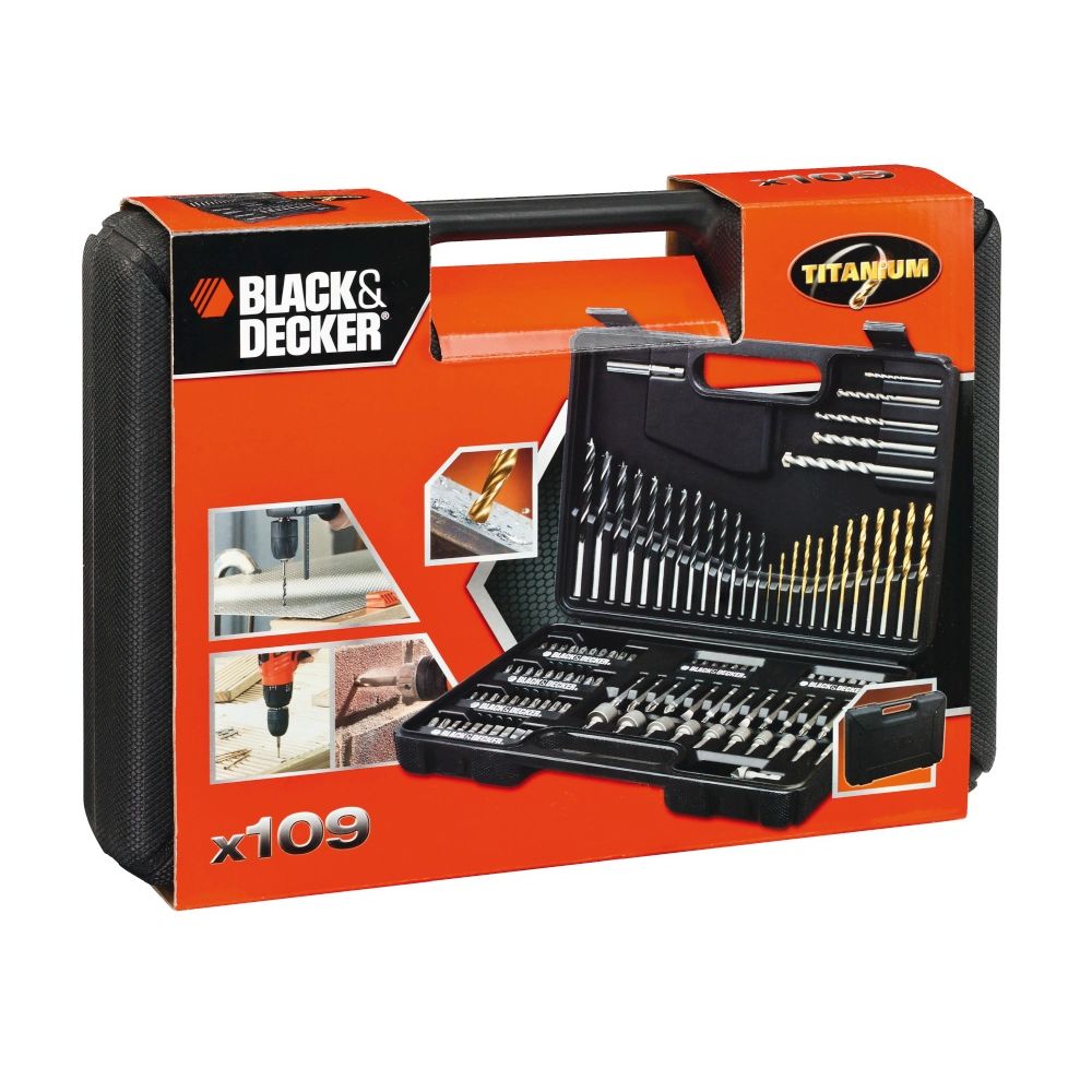 109-djelni set BIT nastavaka i svrdla Black &amp; Decker A7200 slika 2