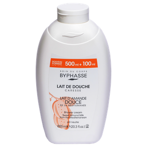 Byphasse gel za tuširanje Sweet Almond, 600 ml