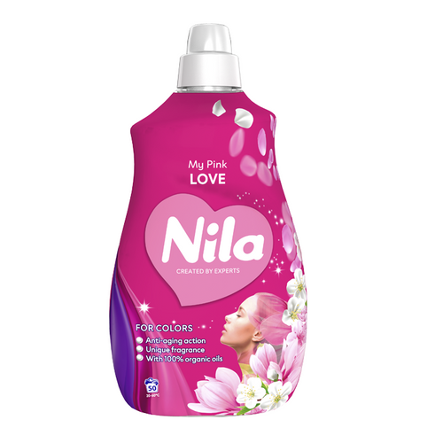 Nila My Pink Love tekući deterdžent 2,7l slika 1