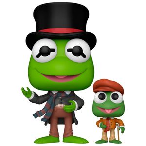 POP figure Disney The Muppet Christmas Carol Bob Cratchit with Tiny Tim