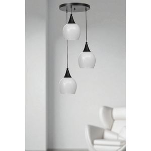 Opviq Luster 482, Bijela, Crna