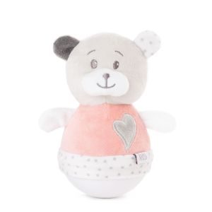 Amek igračka Roly-Poly Bear 16 cm - Pink