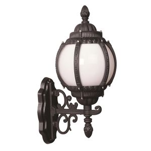 Vanjska zidna lampa u crno-bijeloj boji BAP-68203-BSY-M1-OP