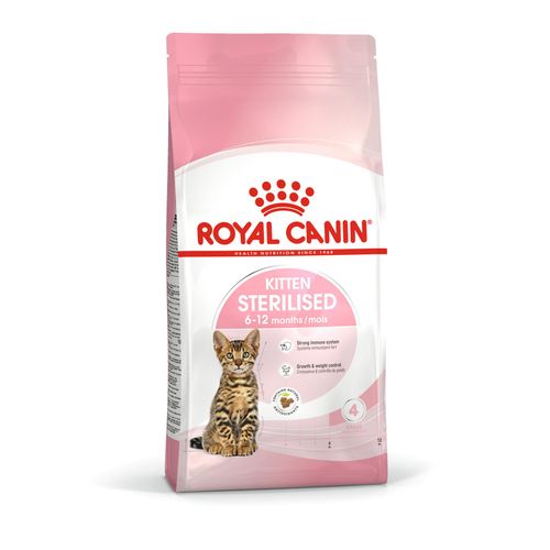 ROYAL CANIN FHN KITTEN Sterilised, potpuna i uravnotežena hrana za mačke, specijalno za sterilizirane/kastrirane mačiće (od 6 do 12 mjeseci starosti), 400 g slika 1