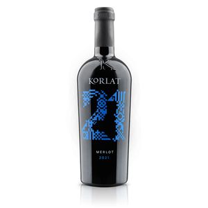 Korlat Merlot EKO 2021., zaštićena oznaka izvornosti 0,75L