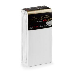 Montažni čaršav Svilanit Luxe Sateen XXL white 160x200 cm