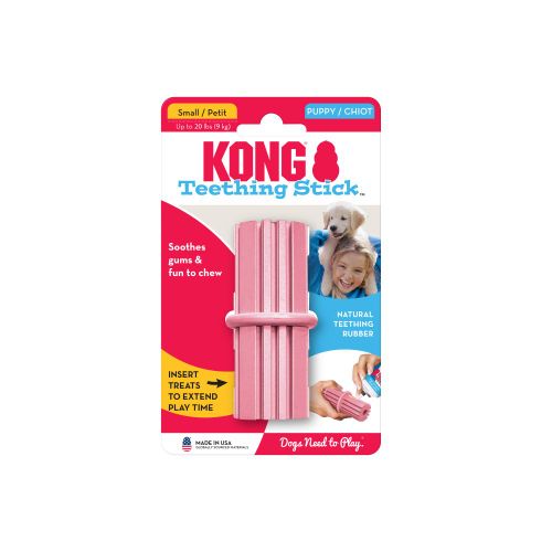 KONG Igračka za psa, Puppy Teething Stick M, 4,5x9x4,5 cm slika 3