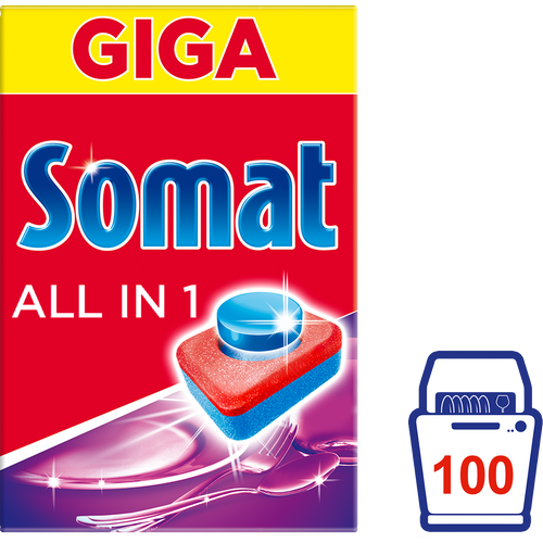 Somat All in one 100 tabs slika 1