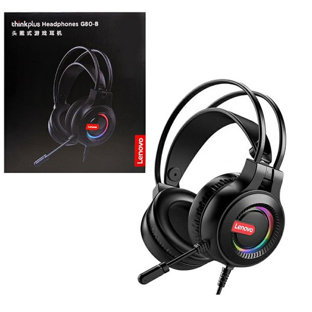 LENOVO SLUŠALICE PC USB GAMING G80B crna slika 1