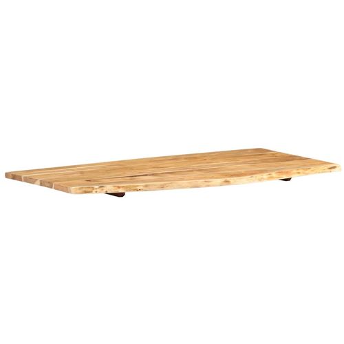 Vrh za kupaonski ormarić od bagremovog drva 114x52x2,5 cm slika 5