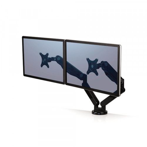 Nosač monitora Fellowes Platinum series dual Monitor 8042501 crni slika 1