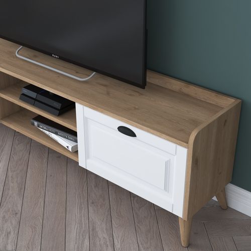 AA101 - 2556 White
Walnut TV Stand slika 6