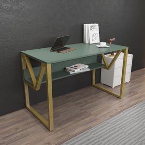 Lona - Green, Gold Green
Gold Study Desk