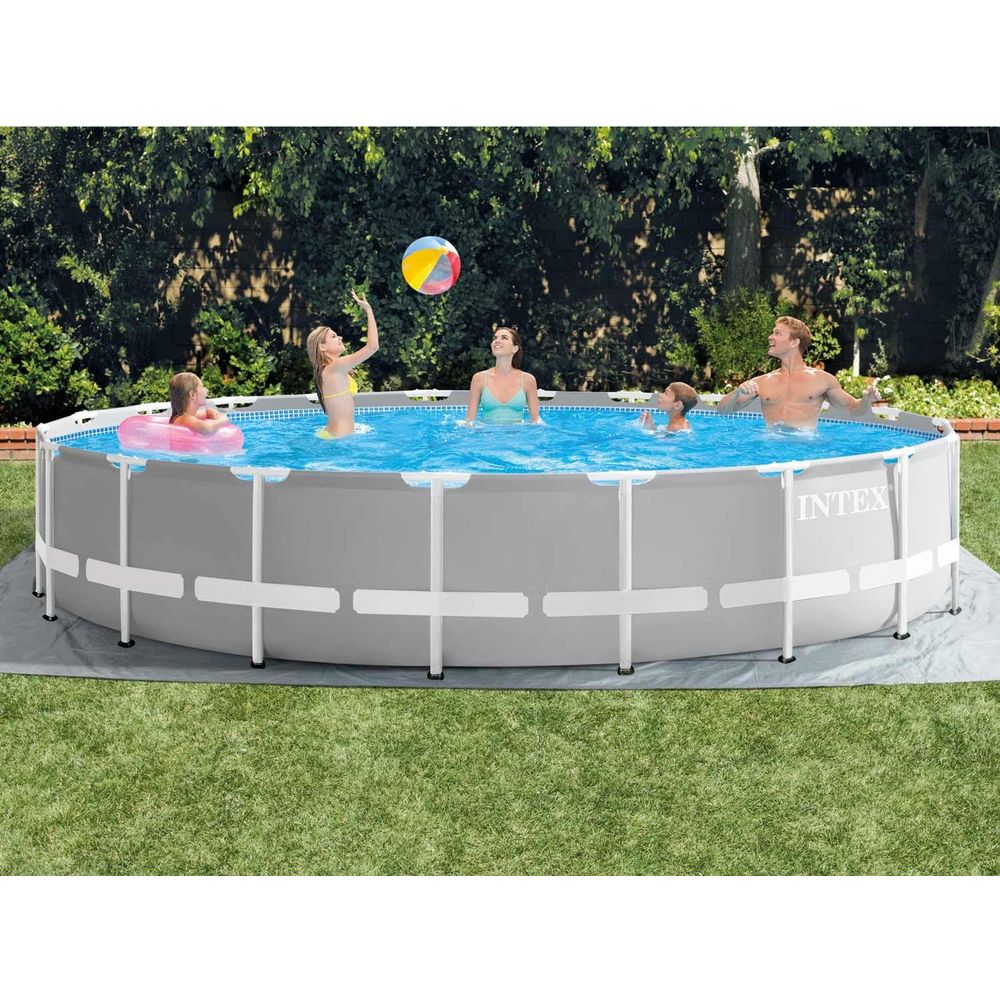 Montažni vrtni bazen 610x132 cm 18u1 intex 26756 slika 3