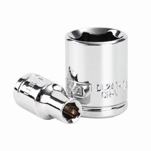 Deli Ključ nasadni 1/2", kratki, 16 mm, EDQ4016
