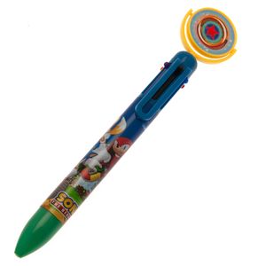 PYRAMID SONIC THE HEDGEHOG (RING SPIN) MULTI COLOUR PEN
