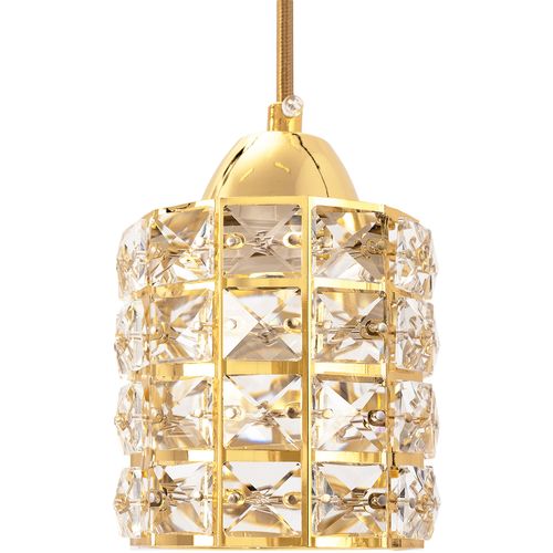 TOOLIGHT Kristalna stropna svjetiljka zlatna APP725-3CP slika 3
