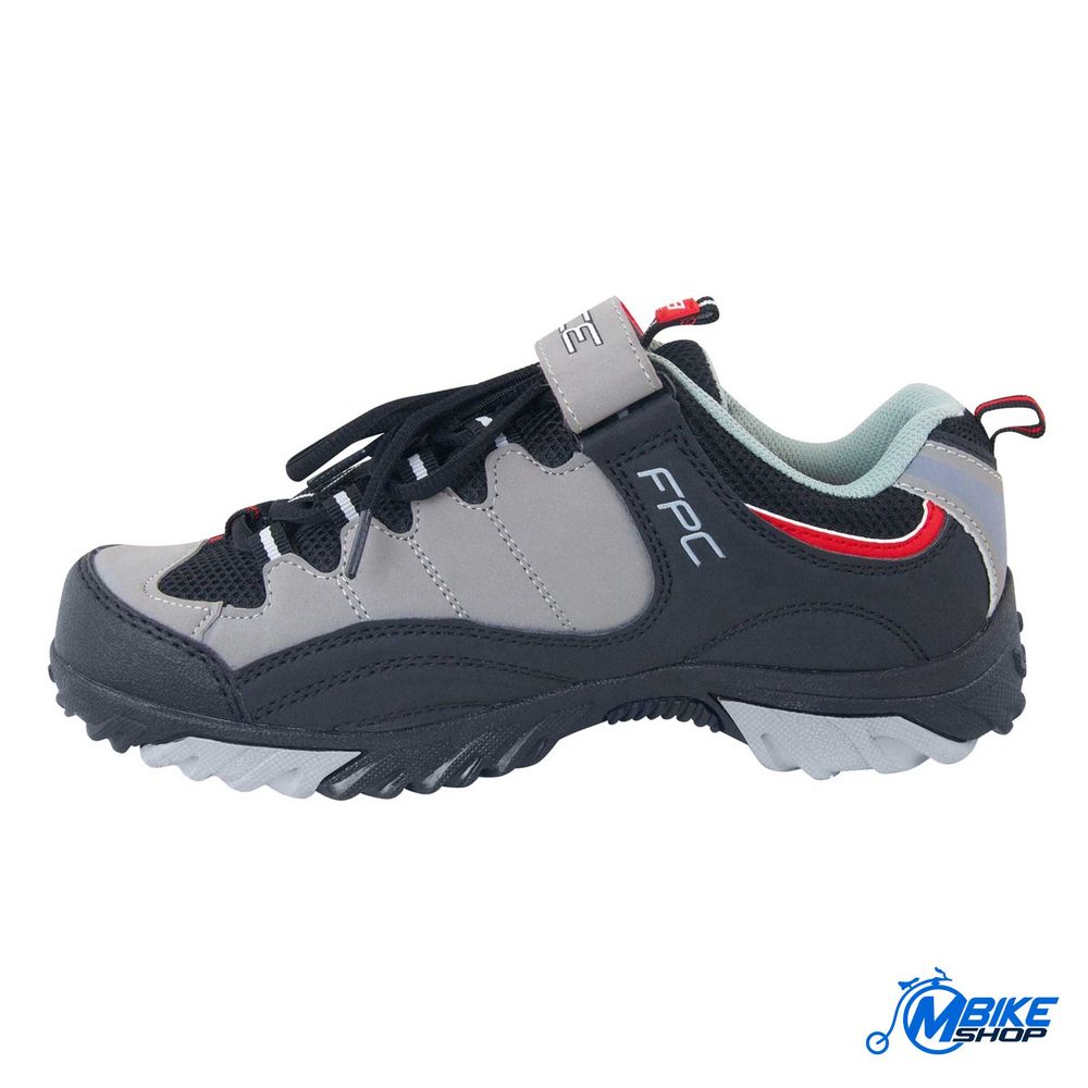 Force Cipele za biciklizam MTB Tourist Black/Grey/Red II 38 slika 1