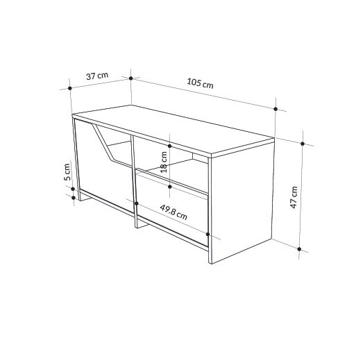 Nexus Shoe Cabinet - Grey, White Grey
White Shoe Cabinet slika 6