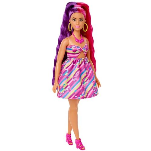 Barbie lutka Totally Hair smeđa slika 1