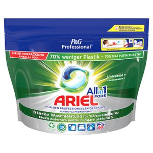Ariel professional Tablete za pranje rublja All in 1 Universal+ XXL / 60 kom