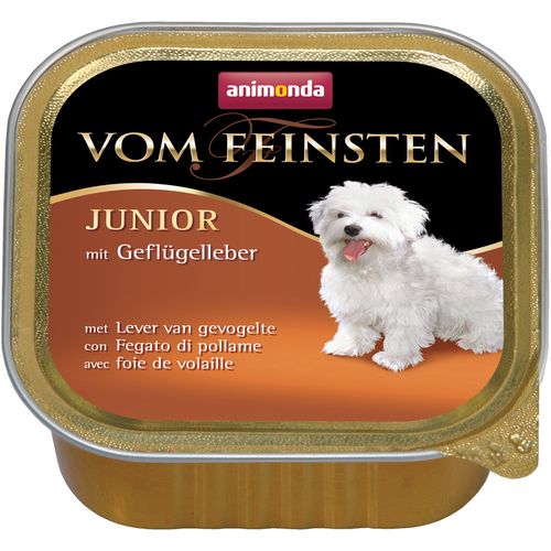 Animonda Vom Feinsten JUNIOR Jetra Živine hrana za pse 150g slika 1