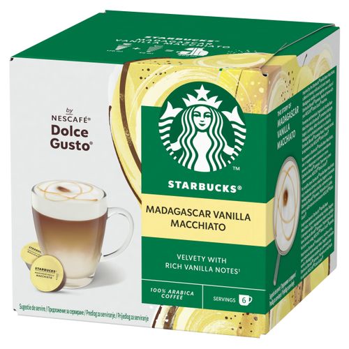 STARBUCKS Vanilla Macchiato by NESCAFÉ® Dolce Gusto® kapsule 132g, 12 kapsula slika 1