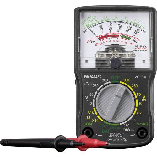 Ručni multimetar analogni VOLTCRAFT VC-13A kalibriran prema: tvorničkom standardu CAT III 300 V slika 2