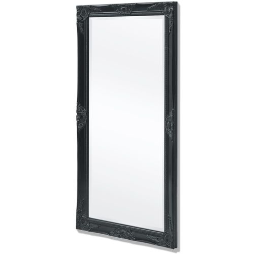 Zidno Ogledalo Barokni stil 120x60 cm Crna boja slika 27