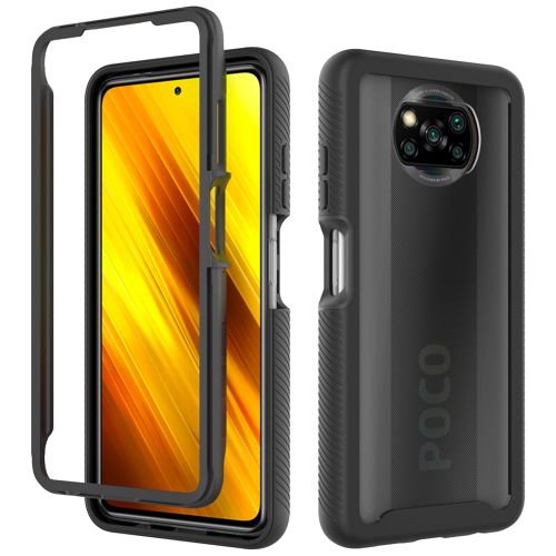 Techsuit - Defense360 Pro + Screen Protector - Xiaomi Poco X3 / Poco X3 NFC / Poco X3 Pro - crna slika 1