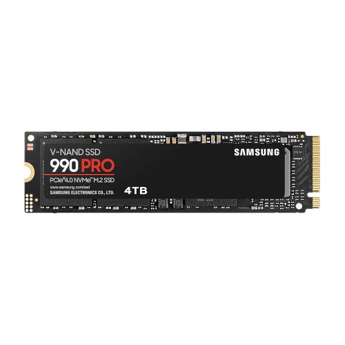 Samsung MZ-V9P4T0BW M.2 NVMe 4TB SSD, 990 PRO, PCIe Gen4.0 x4, Read up to 7450 MB/s, Write up to 6900 MB/s (single sided), 2280 slika 1