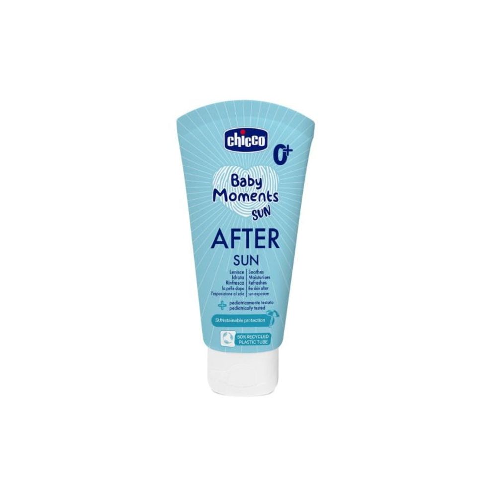 Chicco Mlijeko poslije sunčanja Baby Moments 0m+ 150ml slika 1