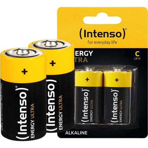 (Intenso) Baterija alkalna, LR14 / C, 1,5 V, blister 2 kom - LR14 / C slika 2
