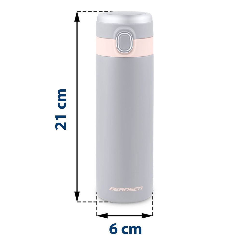 Vakuumska termosica 450 ml BD-786 siva slika 8