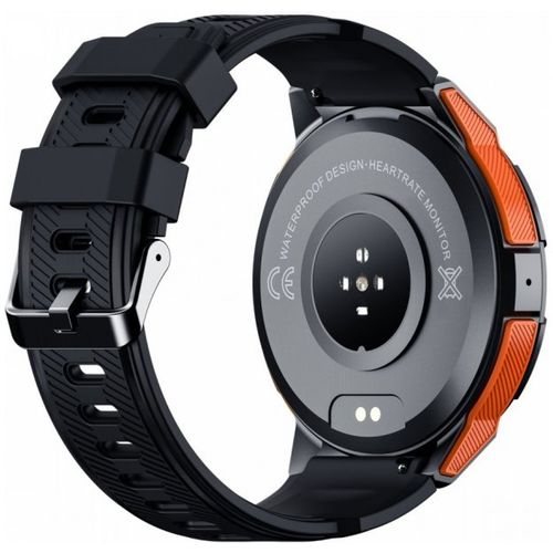 Oukitel BT10 Smart Watch Sport Rugged 410mAh/Heart rate/SpO2/Accelerometer/crno narandzasti slika 9
