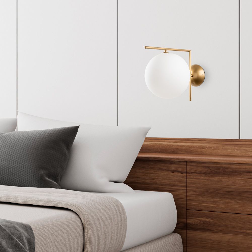 Luminar - Zlatna Zidna Lampa 14156 slika 2