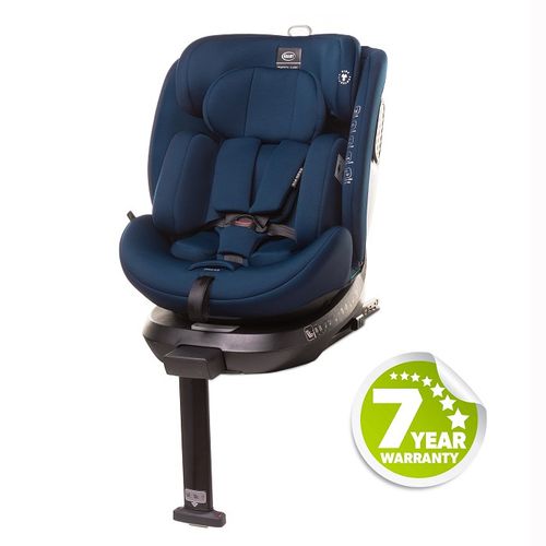 4BABY autosjedalica I-Size (40-150 cm) Enzo-fix navy blue slika 1