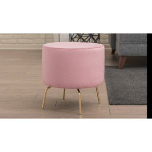 Atelier Del Sofa Tabure, Ružičasta Zlato, Octo - Pink