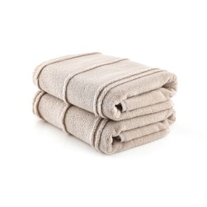 Colourful Cotton Set ručnika za kupanje (2 komada) Arden - Light Brown