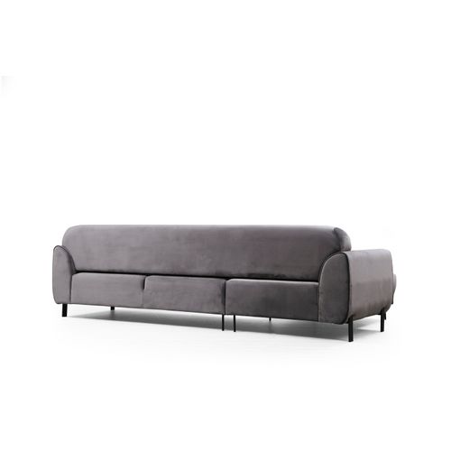 Atelier Del Sofa Kutna garnitura na razvlačenje, Antracit, Image Corner Left ( Chl-3R ) - Anthracite slika 14