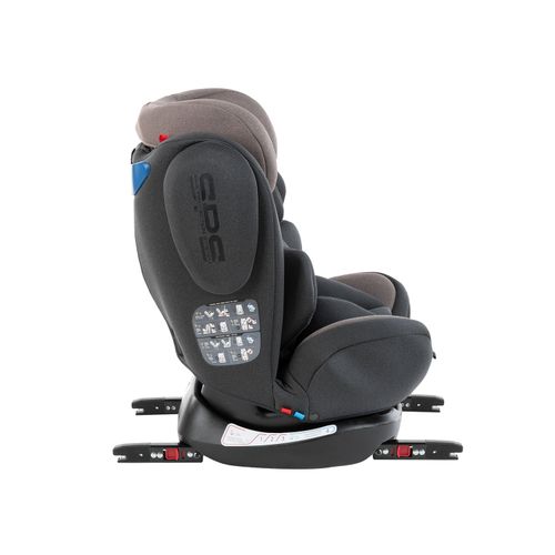 Kikka Boo autosjedalica 4 Fix DOUBLE ISOFIX Brown slika 2